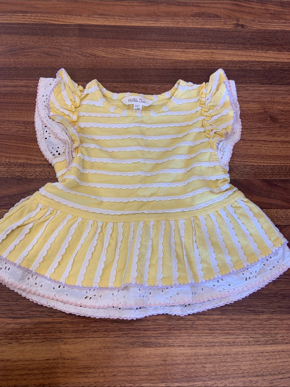 Matilda Jane Enchanted Garden Sunkissed Knit Top - 2T - Like New
